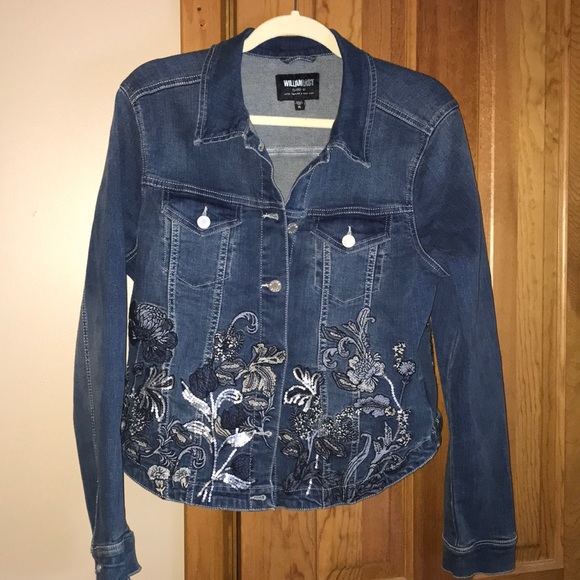 NEW*William Rast denim jacket - Picture 1 of 7